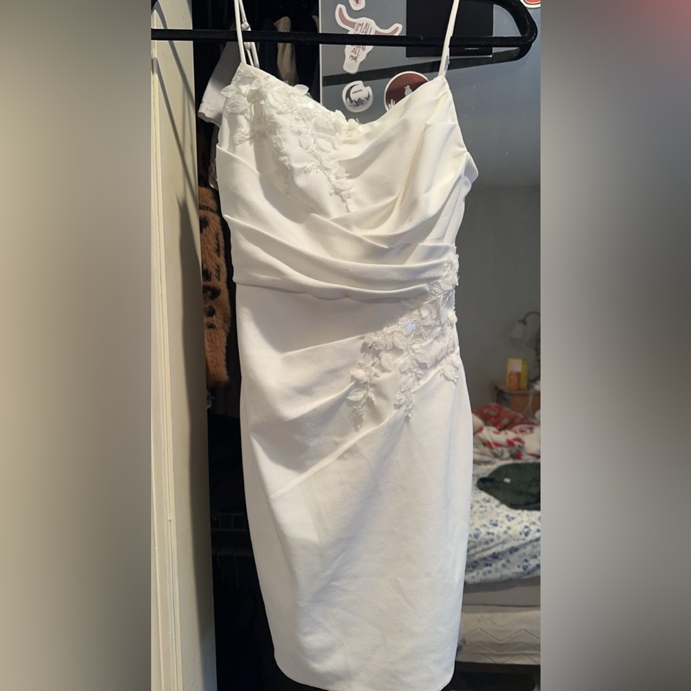 White dress